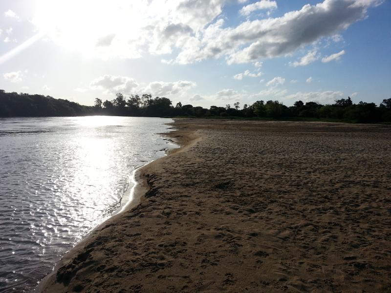 Temporada de verão no Balneário Passo do Umbu