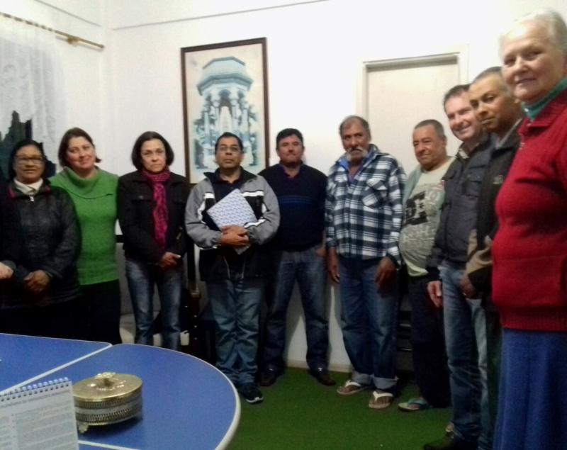REUNIÃO COM NOVA DIRETORIA DO SINDICATO DOS MUNICIPÁRIOS