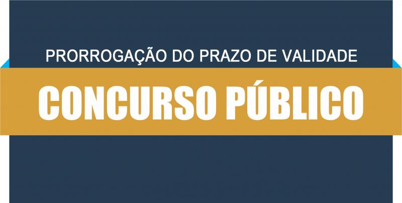 PRORROGADO CONCURSO PÚBLICO Nº 01/2015
