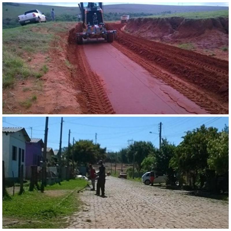 BAIRRO NOVO HORIZONTE RECEBE LIMPEZA NAS VIAS E ESTRADA DA GLÓRIA OS ÚLTIMOS REPAROS