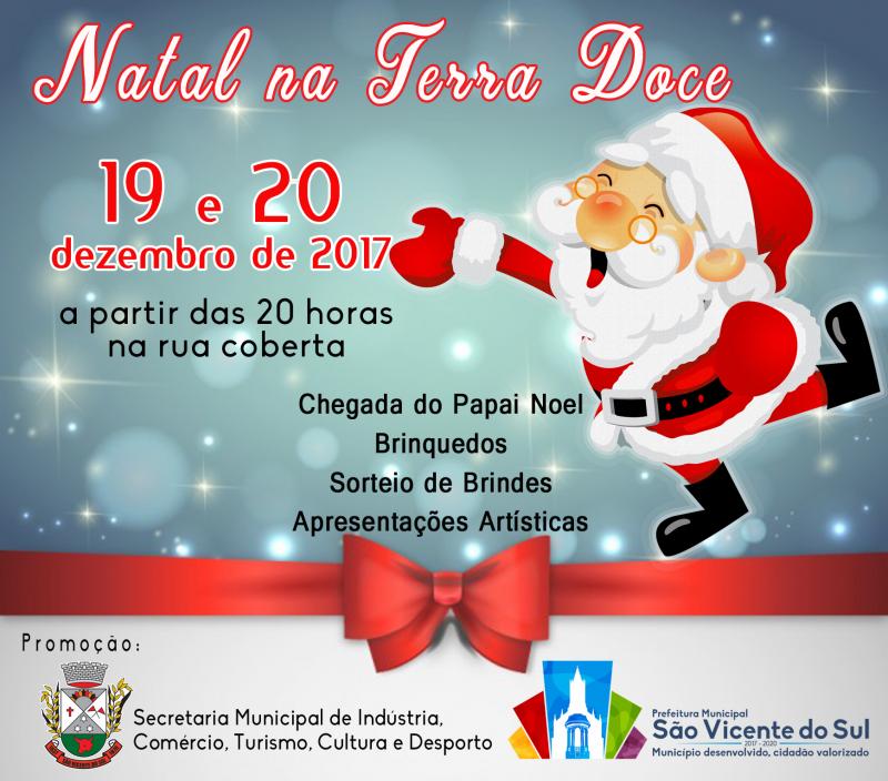 NATAL NA TERRA DOCE
