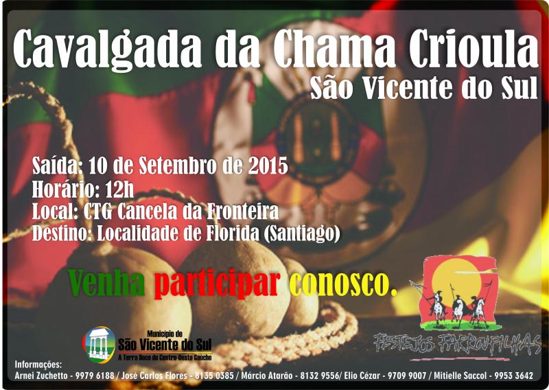 CAVALGADA DA CHAMA CRIOULA
