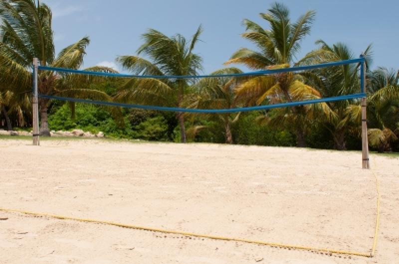 Vôlei de praia 4x4 misto no Umbu