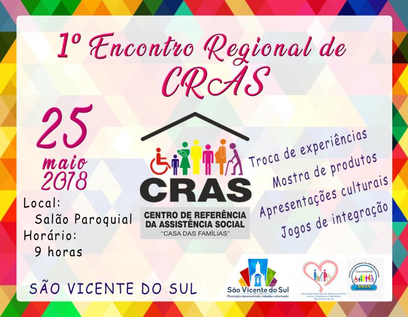 1º ENCONTRO REGIONAL DE CRAS