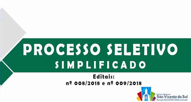 PROCESSO SELETIVO SIMPLIFICADO