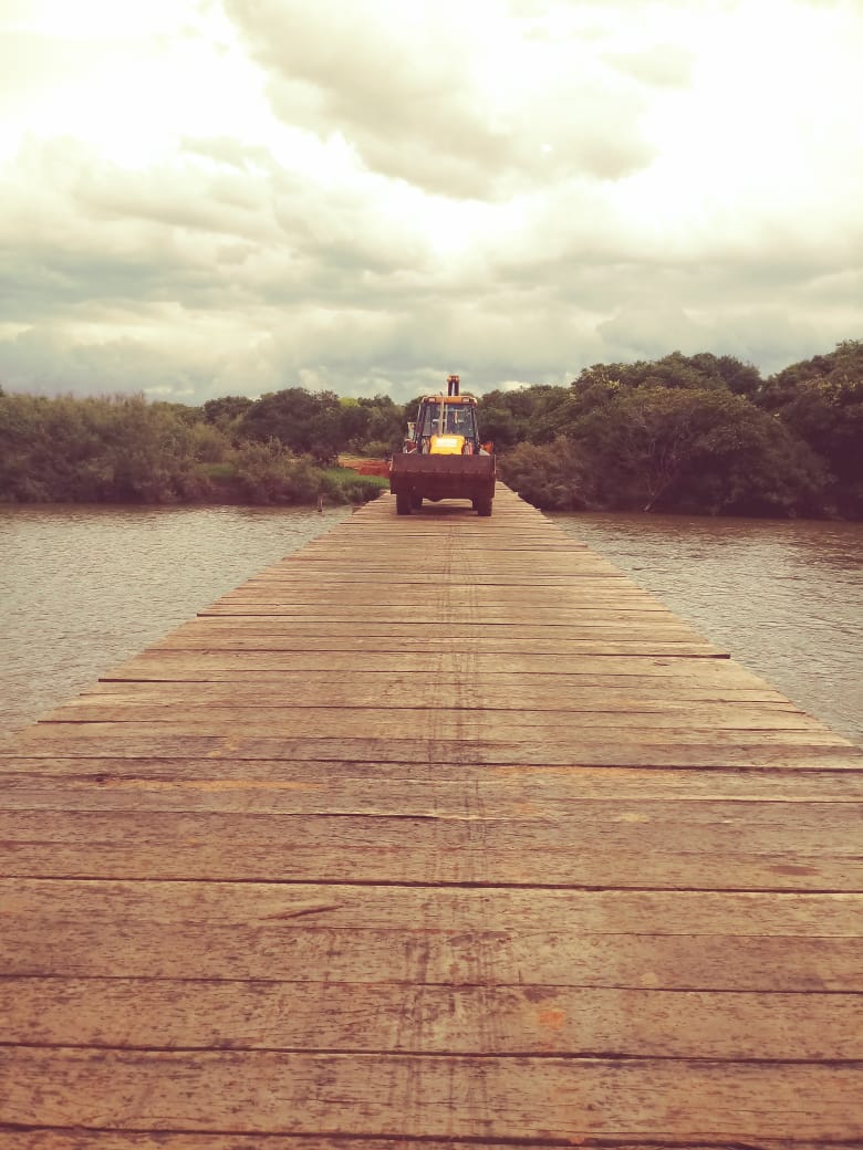 INAUGURAÇÃO DA PONTE DO BALNEÁRIO PASSO DO UMBU É CANCELADA