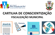 Setor de Tributos Municipais informa: Cartilha de Conscientização.