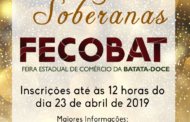 ABERTAS AS INSCRIÇÕES PARA A ESCOLHA DAS SOBERANAS DA 31ª FECOBAT