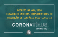 SÃO VICENTE DO SUL PUBLICA DECRETO COMPLEMENTAR A PREVENÇÃO DE CONTÁGIO PELO COVID-19