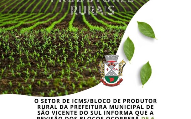 REVISÃO BLOCOS DE PRODUTOR RURAL - 2025