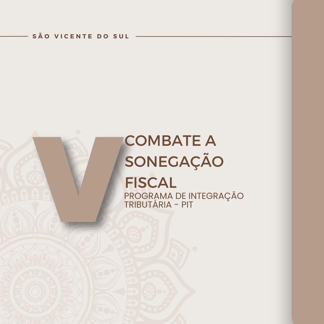 PROGRAMA DE INTEGRAÇÃO TRIBUTÁRIA - PIT
