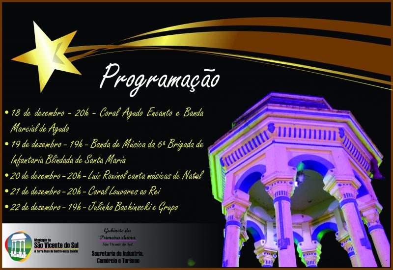 Encanto de Natal na Terra Doce tem atrações confirmadas