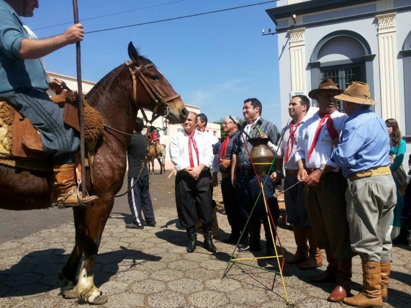 Chama Crioula começa a jornada a São Vicente do Sul